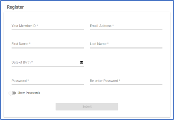 Member Registration Form Thumbnail